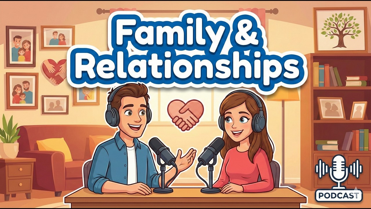 Talk About Your Family in English | Personality, Relationships & Traditions | English Podcast