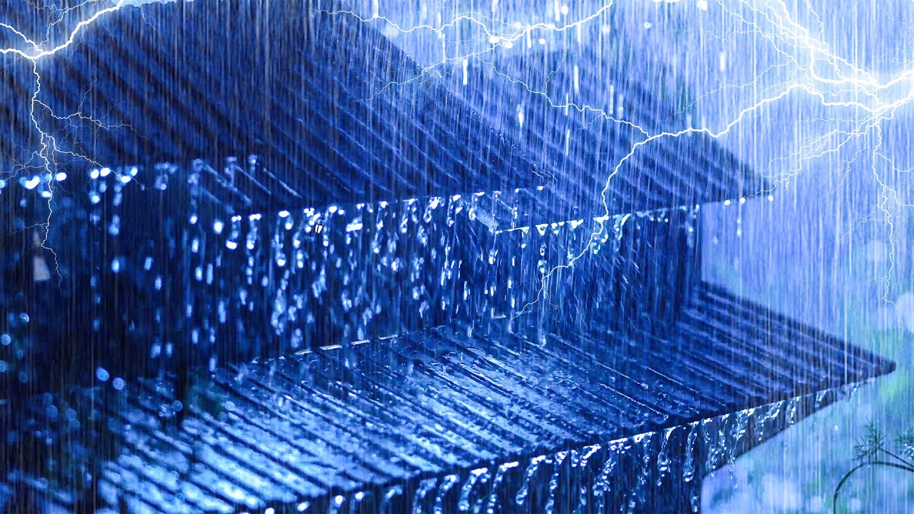 Sonidos Intensos De Huracanes Para Dormir ⚡ Vientos Aulladores, Fuertes Lluvias Y Ambiente De Tormen