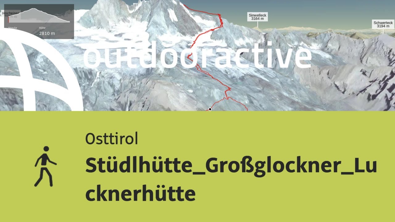 Wanderung in Osttirol: St&uuml;dlh&uuml;tte_Gro&szlig;glockner_Lucknerh&uuml;tte