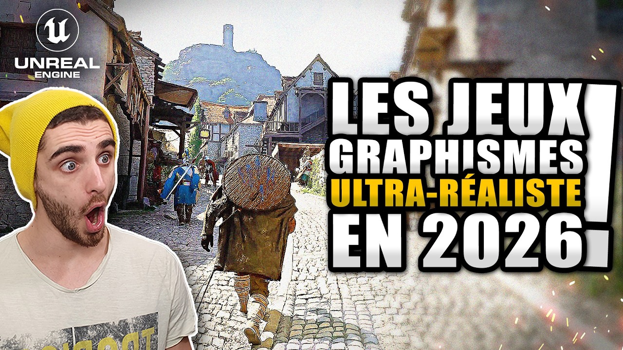 Les Meilleurs jeux UNREAL ENGINE 5 avec des GRAPHISMES ULTRA R&Eacute;ALISTES en 2026