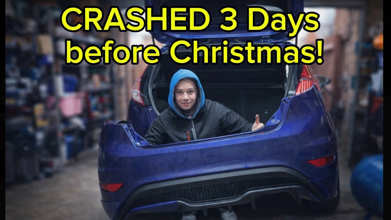 CRASHED THE FIESTA ST180 ! * REBUILD STARTS HERE *