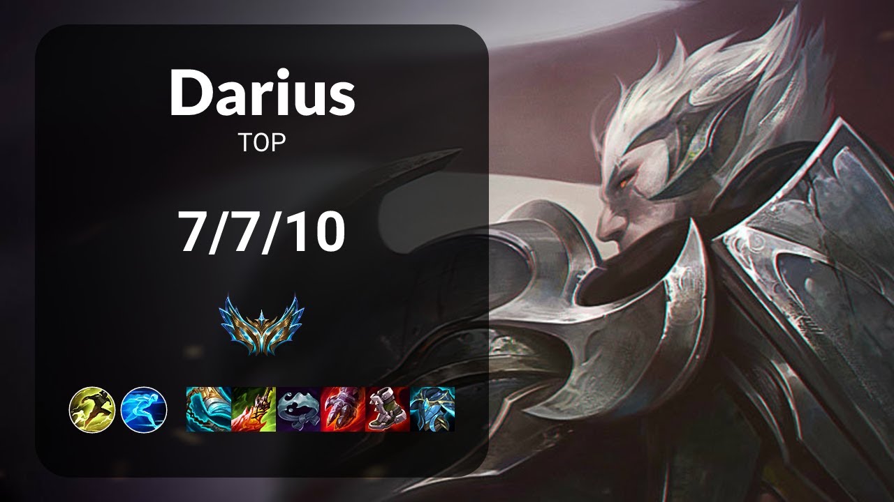 Darius vs Varus TOP - KR CHALLENGER Patch 15.9