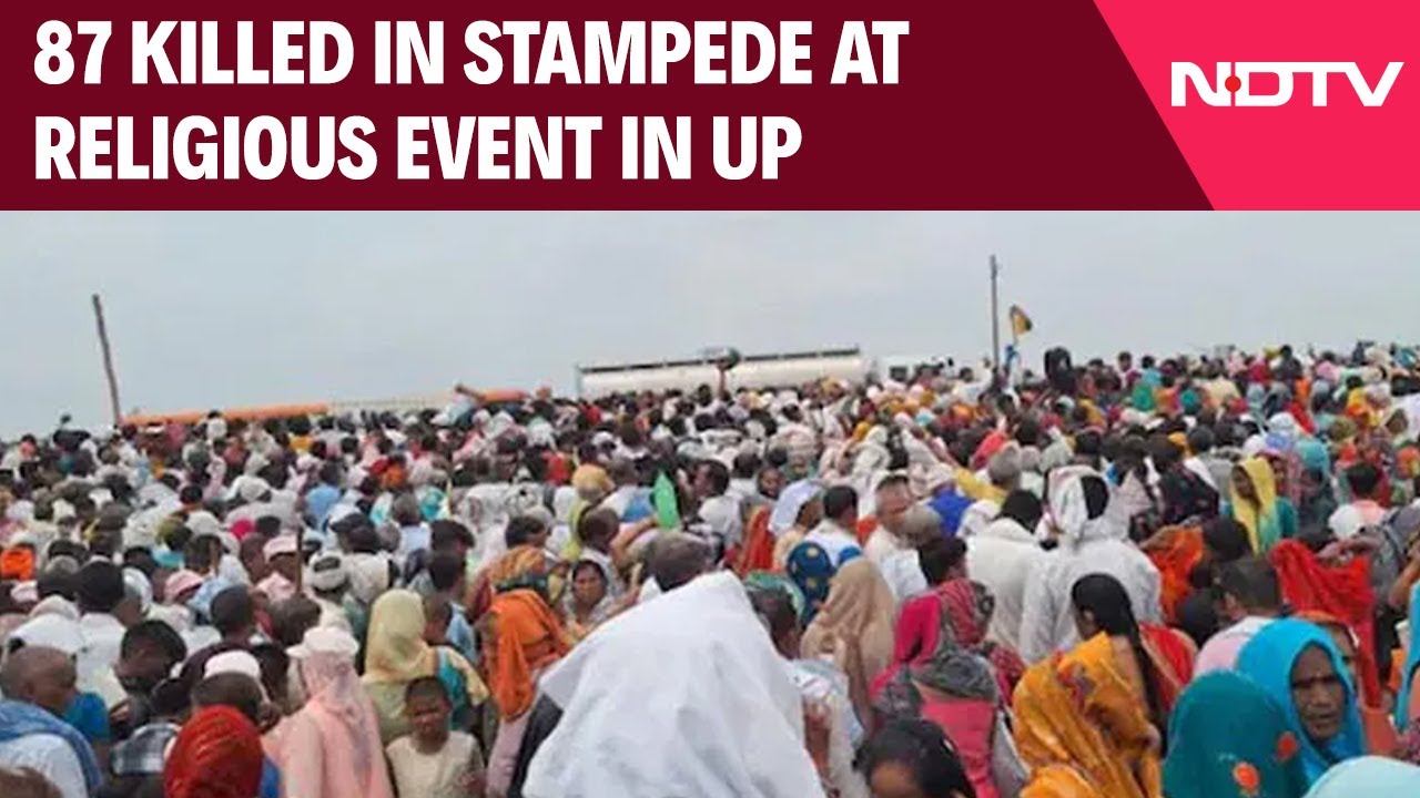 Hathras Incident What Happened | 87, Including Children, Killed In Stampede At Religious Event In UP