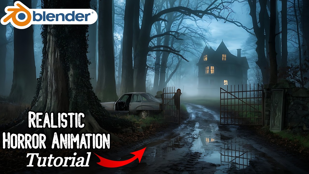 How I Made This Horror 3D Animation in Blender | Tutorial