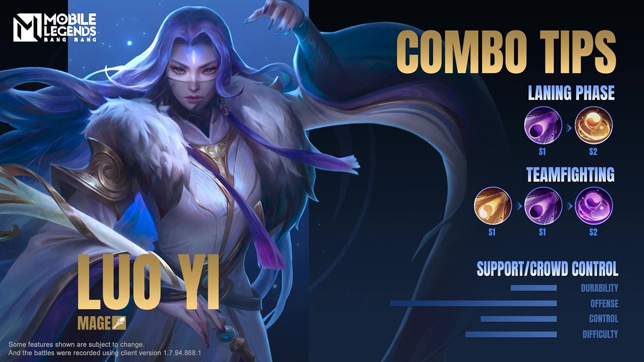 Hero Spotlight | Luo Yi | Mobile Legends: Bang Bang