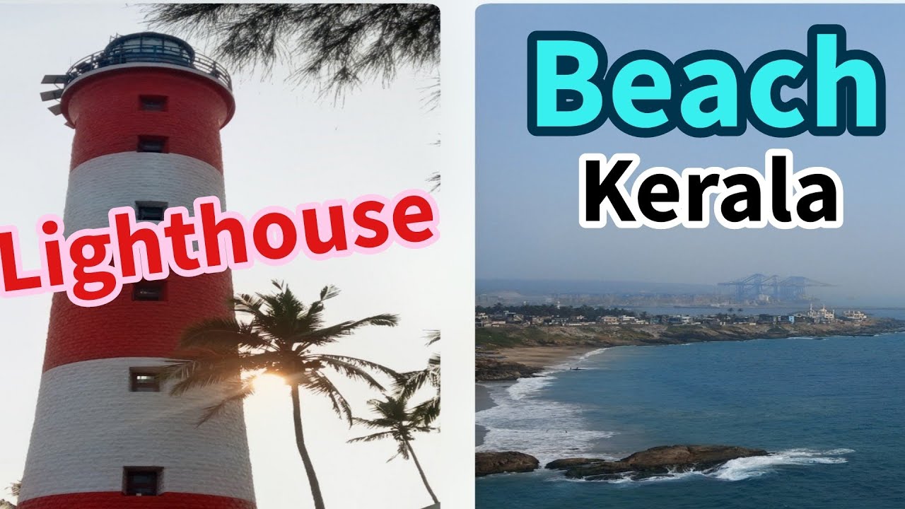 Lighthouse Beach Kovalam at Night -Street Food, Stalls & Nightlife Kerala 2026