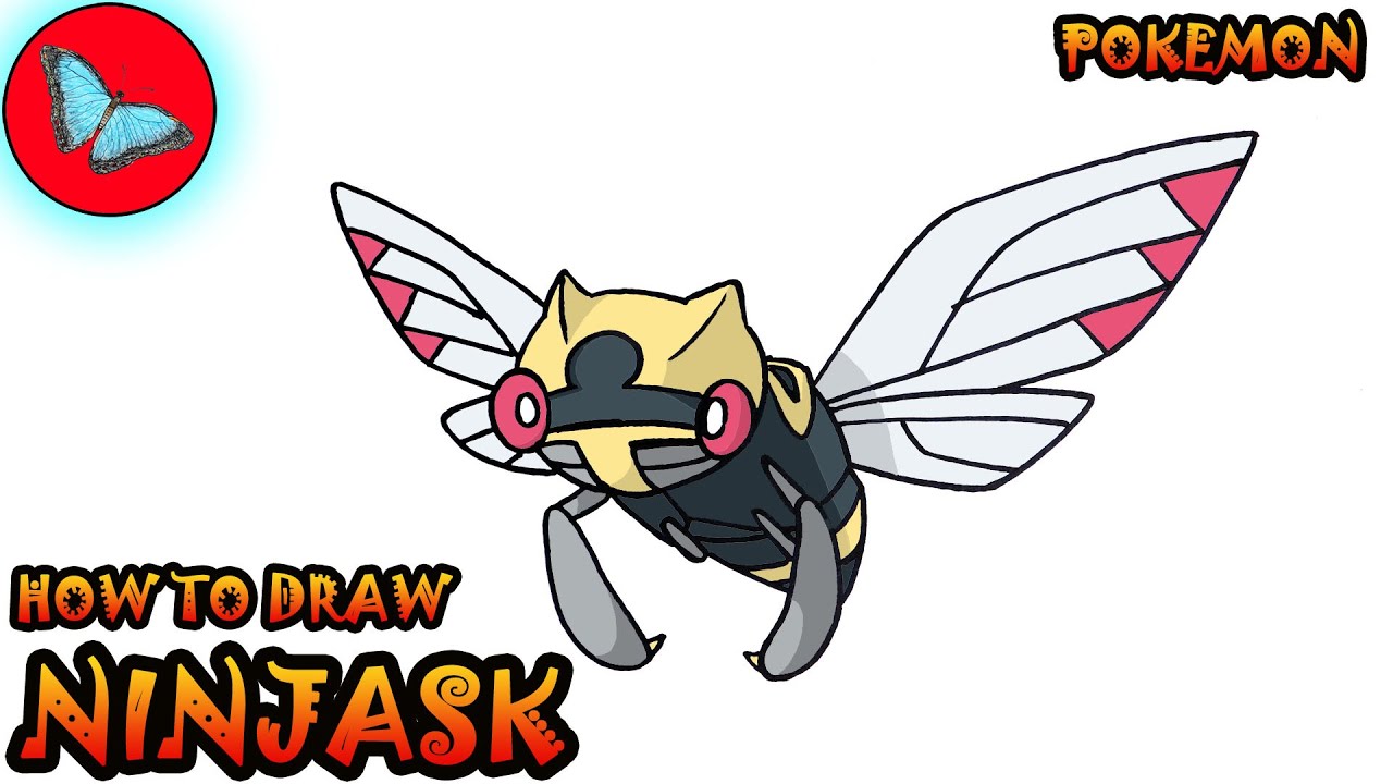 How To Draw Pokemon - Ninjask