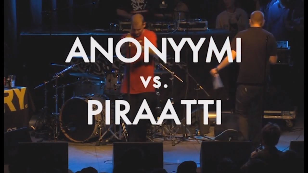 RAP SM 2012 Anonyymi vs Piraatti