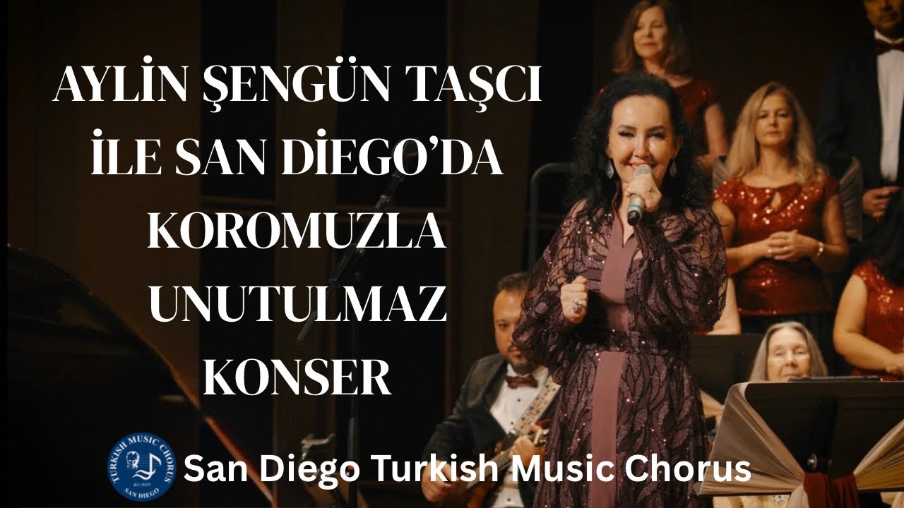 Aylin Şengün Taşcı & San Diego Turkish Music Chorus Live Recording - “Menekşelendi Sular”