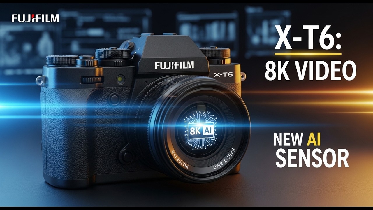 Fujifilm X-T6: 8K Video, New AI Sensor & Official 2026 Leaks Revealed!