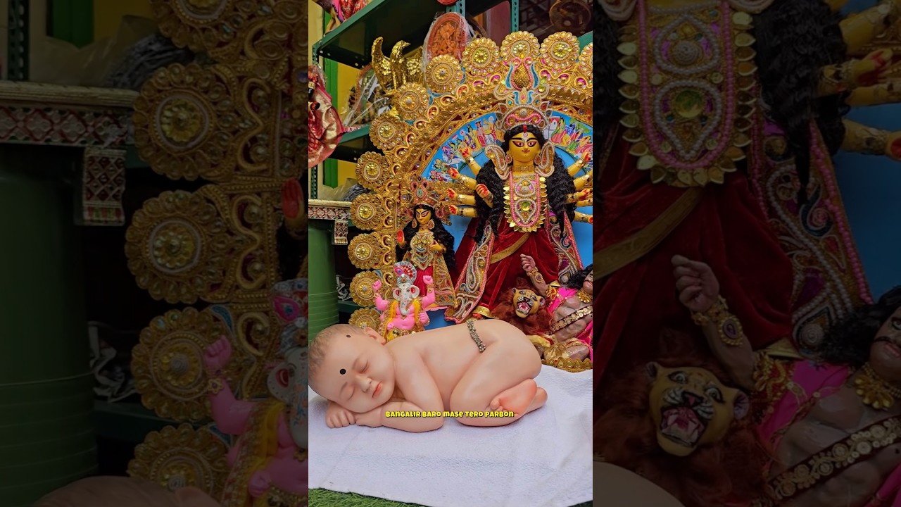 Kumartuli 2025 | Durga Puja 2025 | Durga Idol Making | Kumartuli Durga Thakur Making Durga Puja Song
