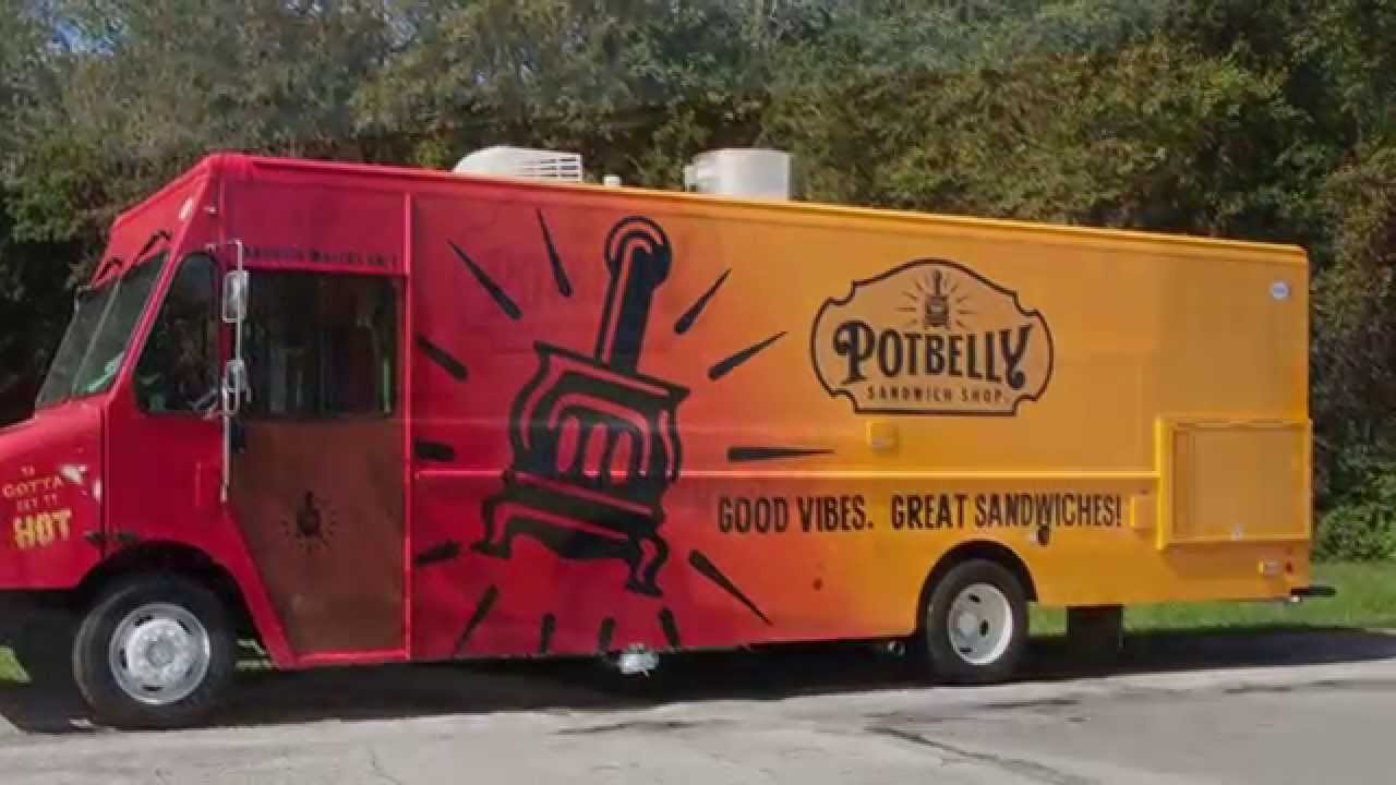 Potbelly Food Truck Built By Custom Concessions