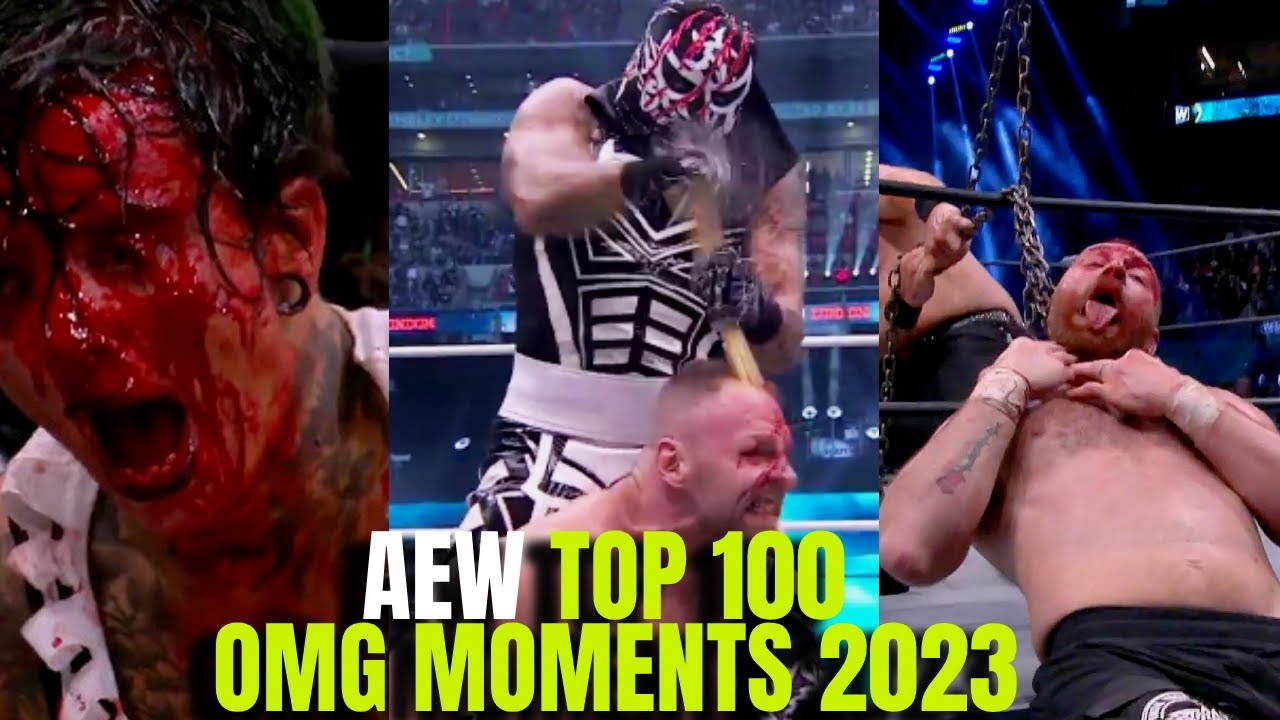 AEW Top 100 OMG Moments of 2023