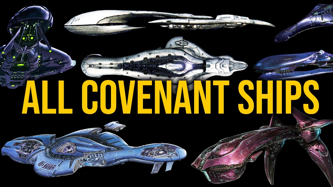 Covenant Capital Ships (all of em) with timestamps