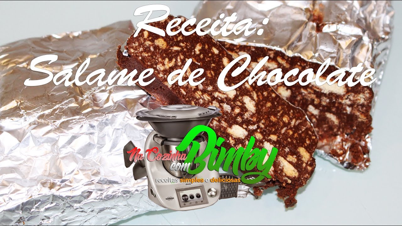 Na Cozinha com Bimby - Salame de Chocolate