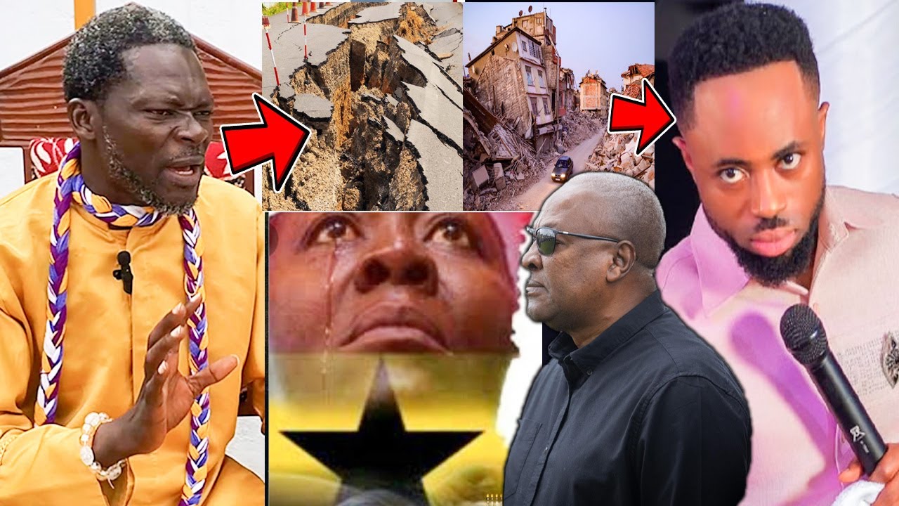 Ayehu!. Earth Quake In Ghana.. Prophet Major 1 Cla$hes W!th F!re oja 0ver F@ke Prophecy..