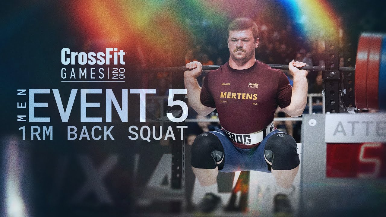 CrossFit Games 2025, мужской заезд, 5-й этап, финальный заезд