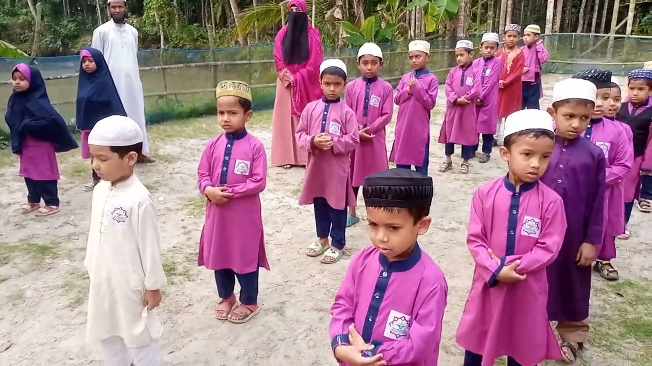 পিটিতে সূরা ফাতিহা মশক চলছে।jmsntv