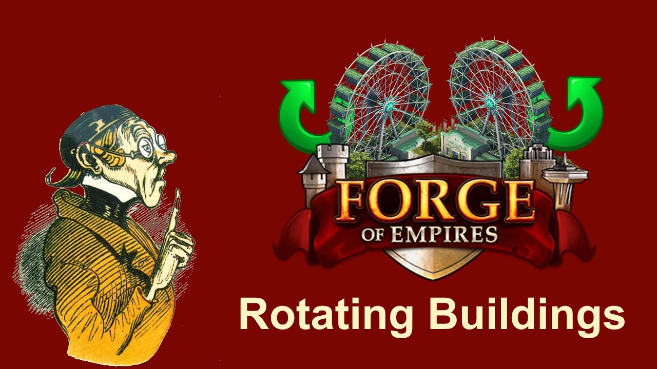 FoEhints: (April Fool's joke) Rotating buildings in Forge of Empires