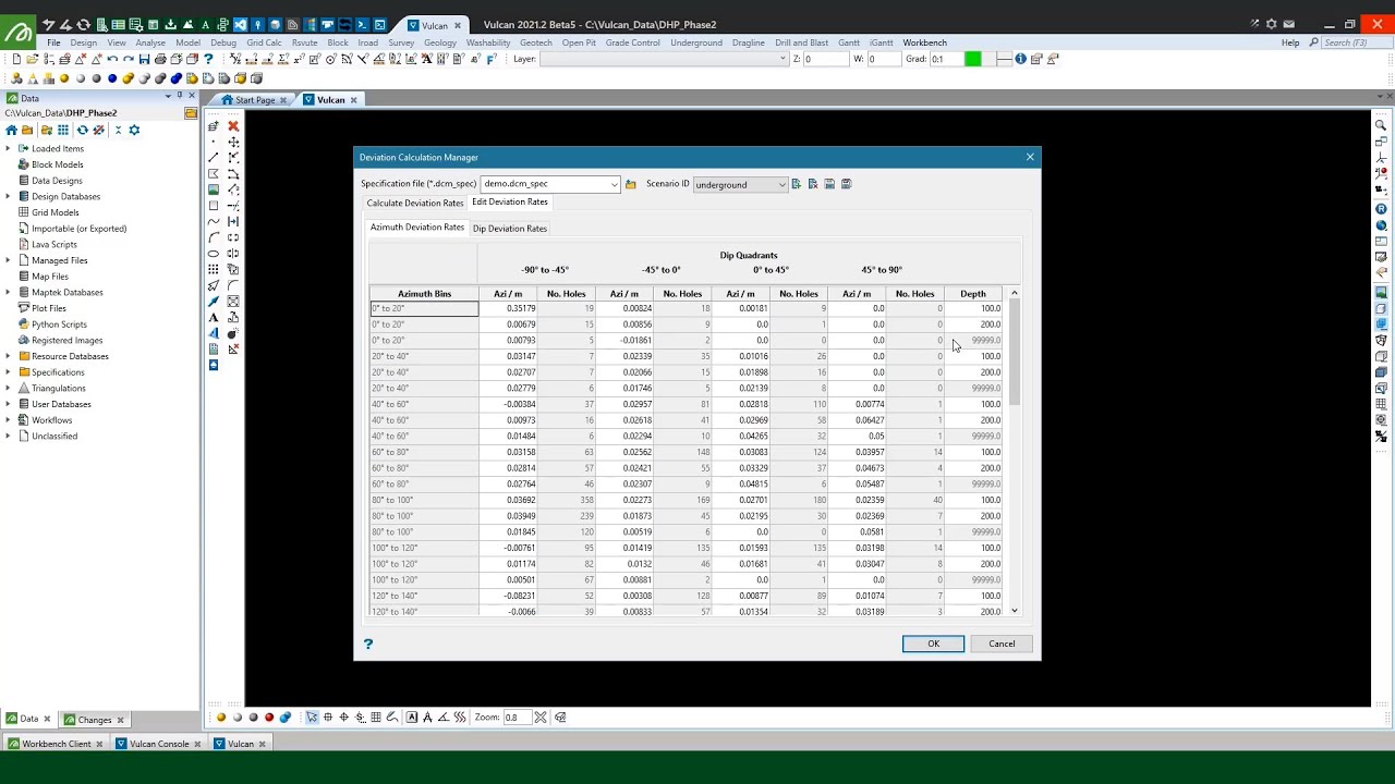 Drillhole Planning with Dan Part 1 &ndash; Deviation Calculation Manager