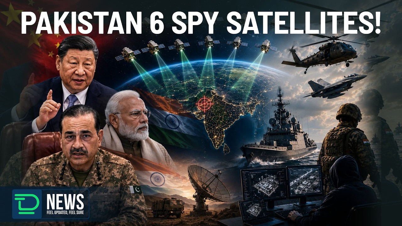 Pakistan Launches 6 Spy Satellites in 16 Months &mdash; Is India Being Watched From Space?|Deaf Talks News