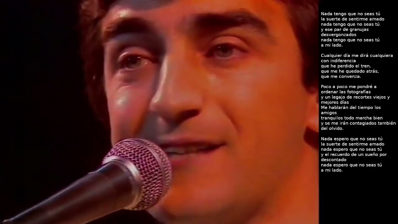 JOAN BAPTISTA HUMET Palau de la Musica 1985 - Con letras