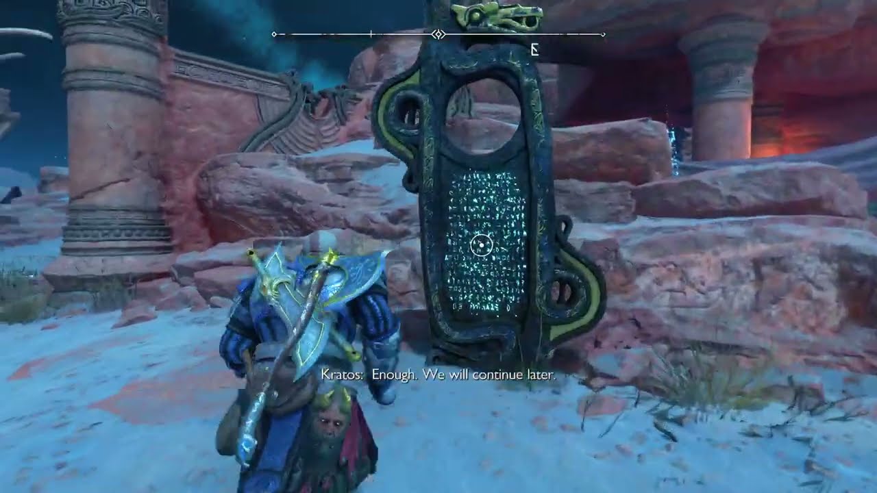 God of War Ragnar&ouml;k: Места знаний &mdash; Каньон в Альвхейме