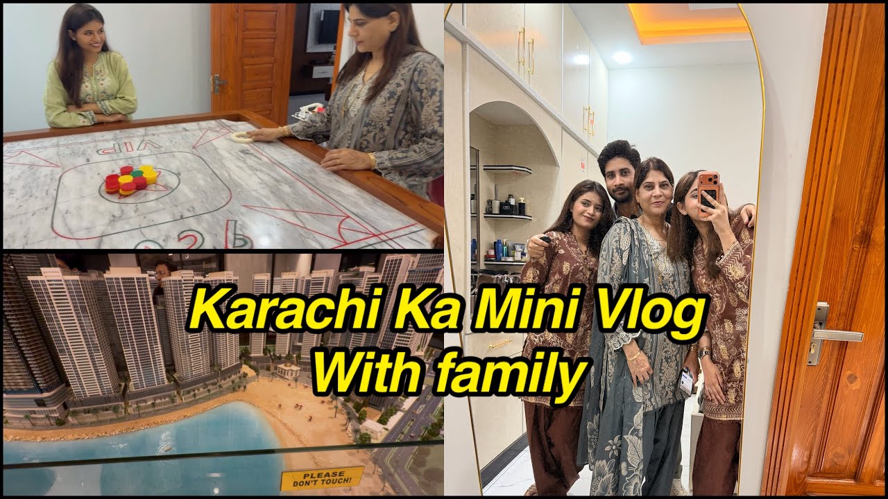 Karachi Ki vacation ♥️ Mini Vlog with Family 