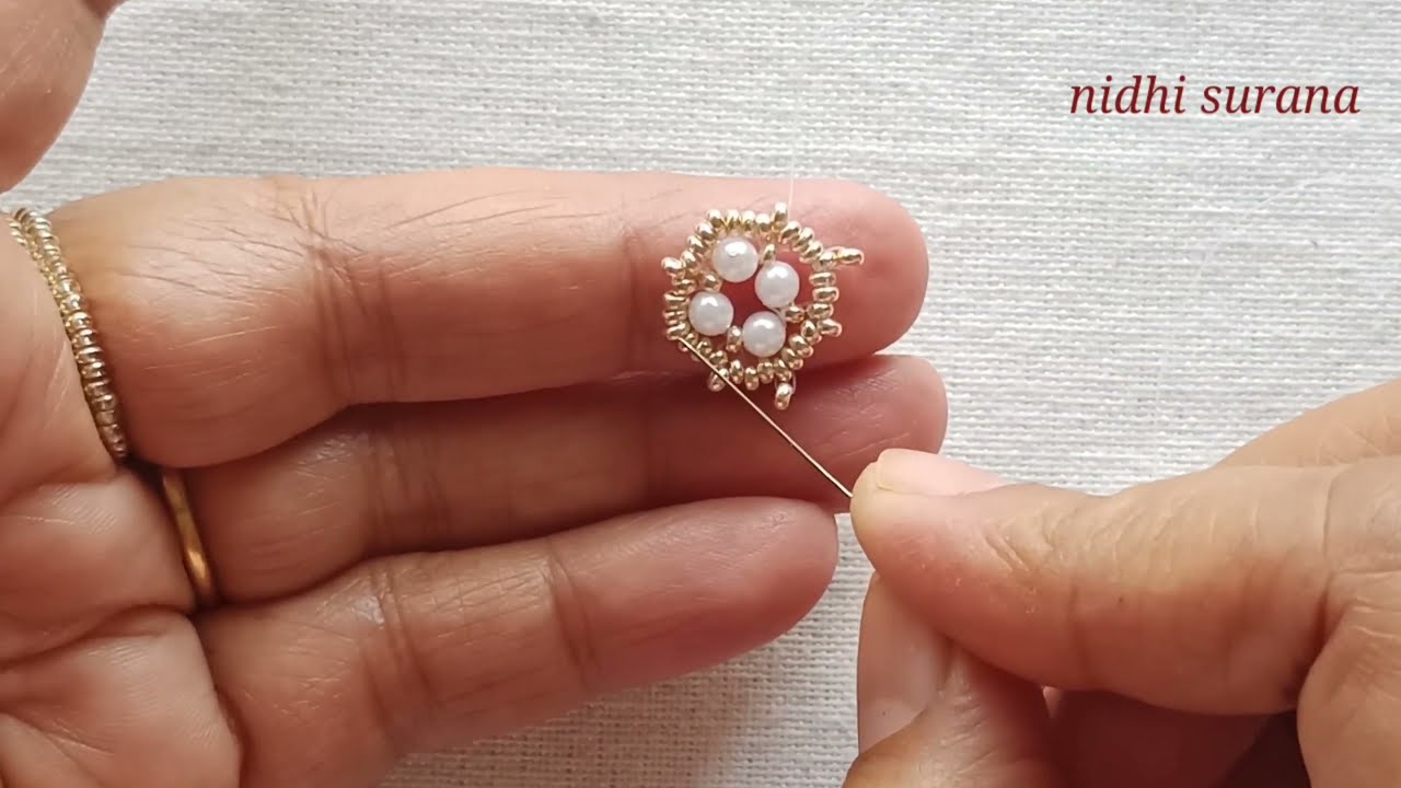 ⚜️Holy Cross with Pearls and Bicone Crystals/Santa Cruz con Perlas y Cristales Biconos/How to make