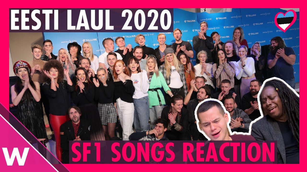 Eesti Laul 2020 (Estonia) - Semi Final 1 songs (REACTION) | wiwibloggs