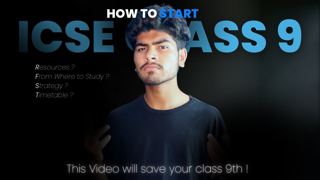 How to Start ICSE Class 9 Studies ! | Strategy for ICSE 9 2023 | Timetable for Preparation