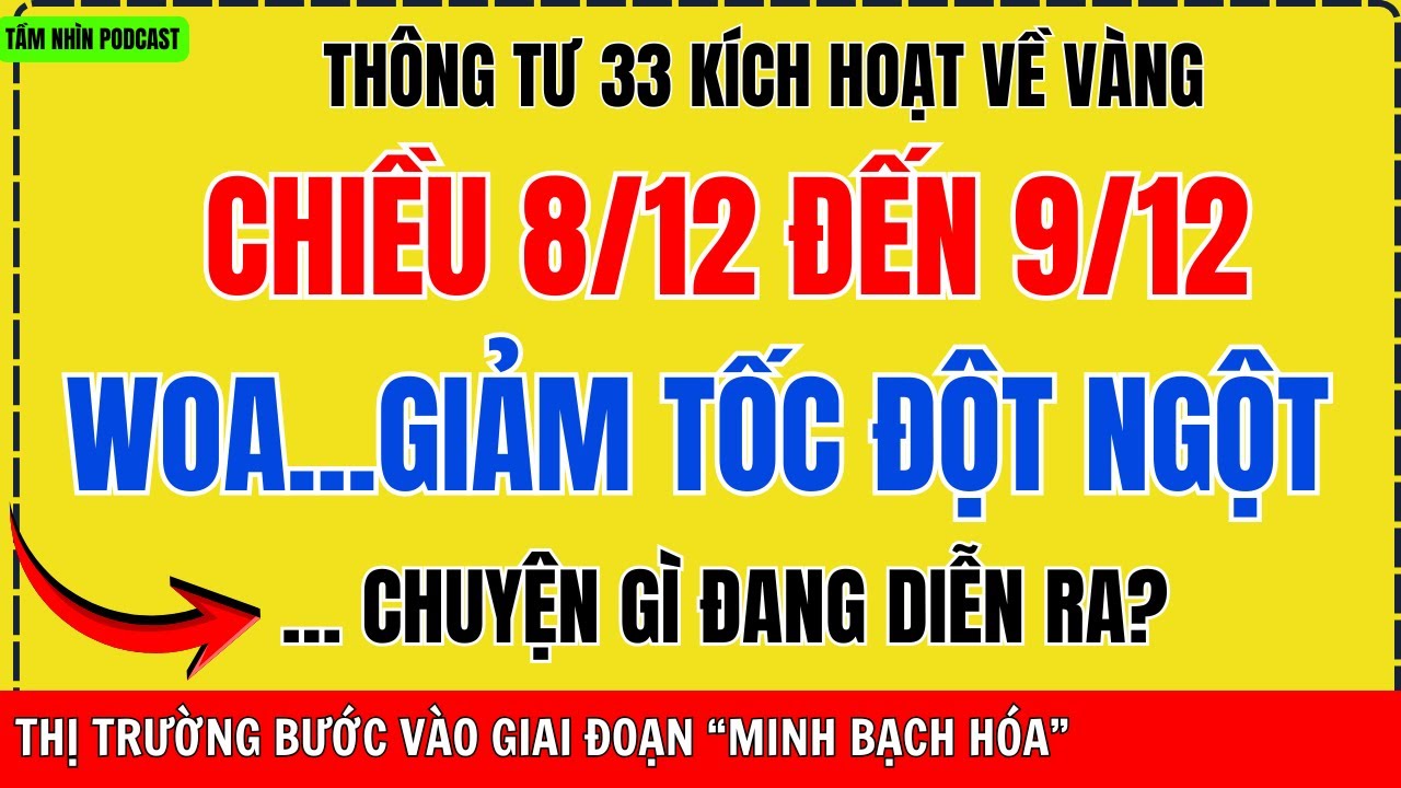 Gi&aacute; V&agrave;ng H&ocirc;m Nay 8/12- 9/12 : V&agrave;ng 9999 Biến Động Kh&oacute; Lường &ndash; Điều G&igrave; Đang Chi Phối Thị Trường V&agrave;ng?