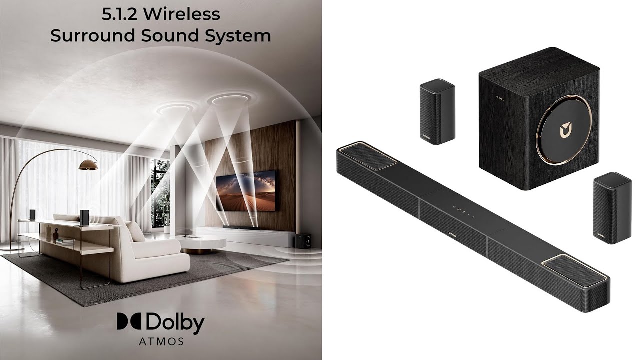 ULTIMEA Skywave X40  Real 5.1.2 Surround Sound Experience