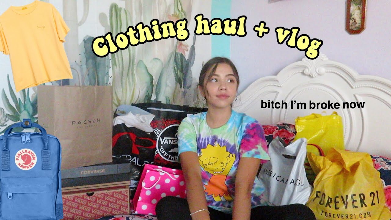 back to school clothing haul 2019! *sophmore year*