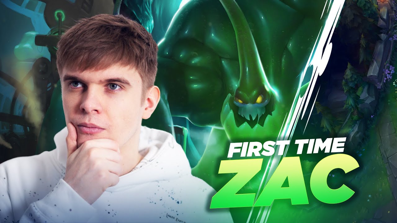 RHOBALAS : SMURF NO VEL'KOZ | FIRST TIME ZAC | LOL FR