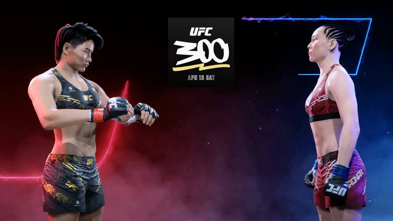 UFC 300 - Weili Zhang Vs Yan Xiaonan For The Strawweight Championship FULL FIGHT!