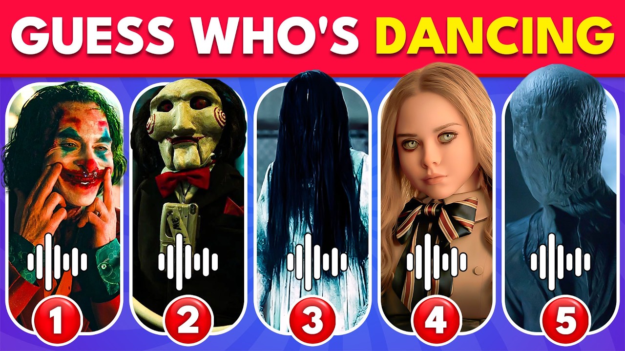 Guess the HORROR CHARACTER by Dancing😱🔪Part 3 | Pennywise, Samara, Leatherface, Chucky | Beaver Quiz
