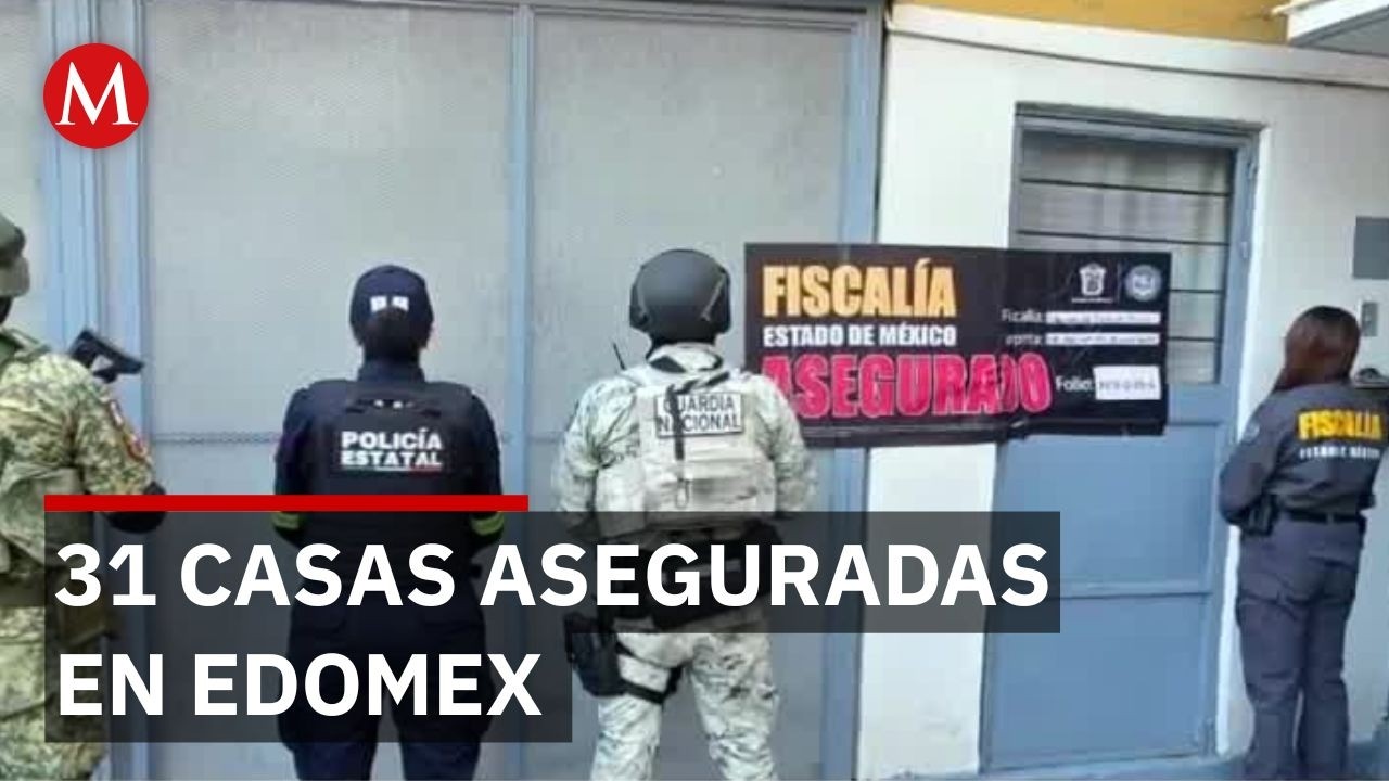 Operativo conjunto en 13 municipios del Edomex: Van contra redes de despojo de propiedades