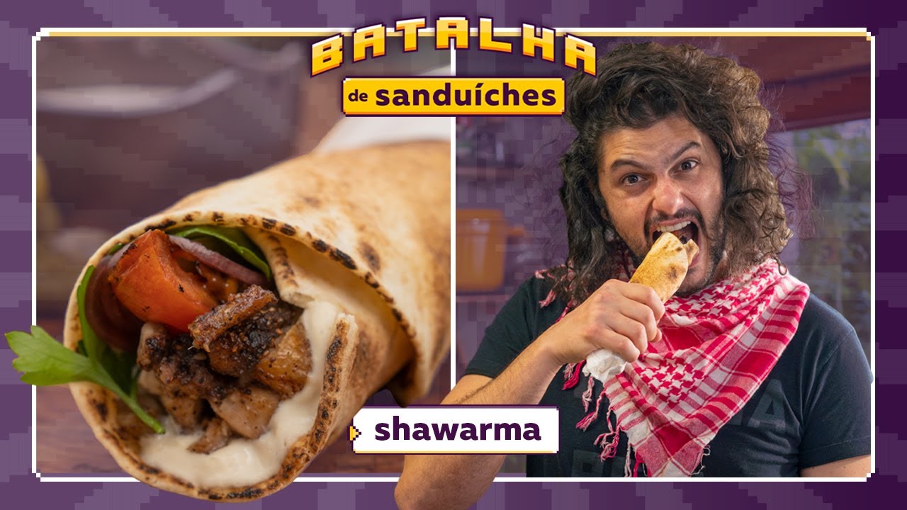 SHAWARMA IMBATÍVEL 🏆  | Batalha de Sanduíches | Mohamad Hindi