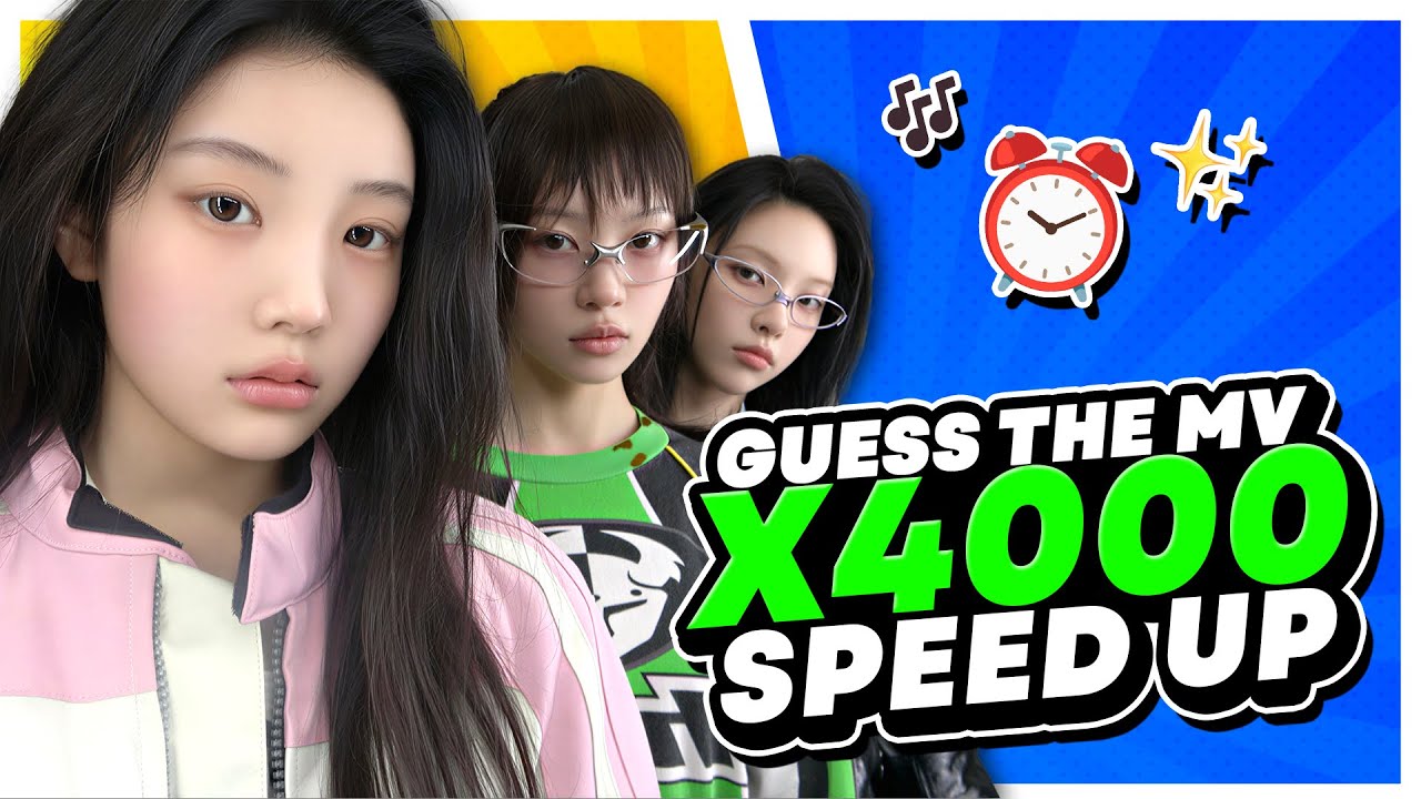 GUESS THE MV IN 4000X SPEED #3 ⏰ | KPOP QUIZ INSIDER