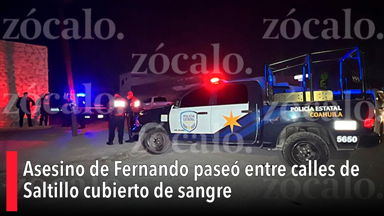 Encuentran a Fernando sin vida y con severas lesiones; criminal paseó con la evidencia en su ropa