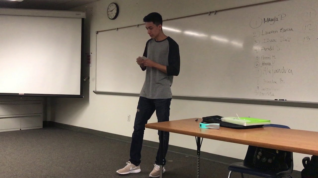 Brandon Barbosa - Personal Purpose - Speech 101