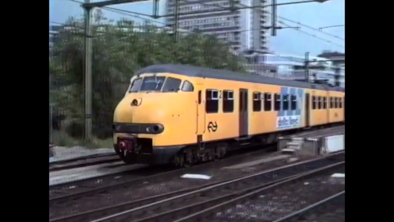 Netherlands Railways 1991 - Trains at Utrecht Central Station, Part 3
