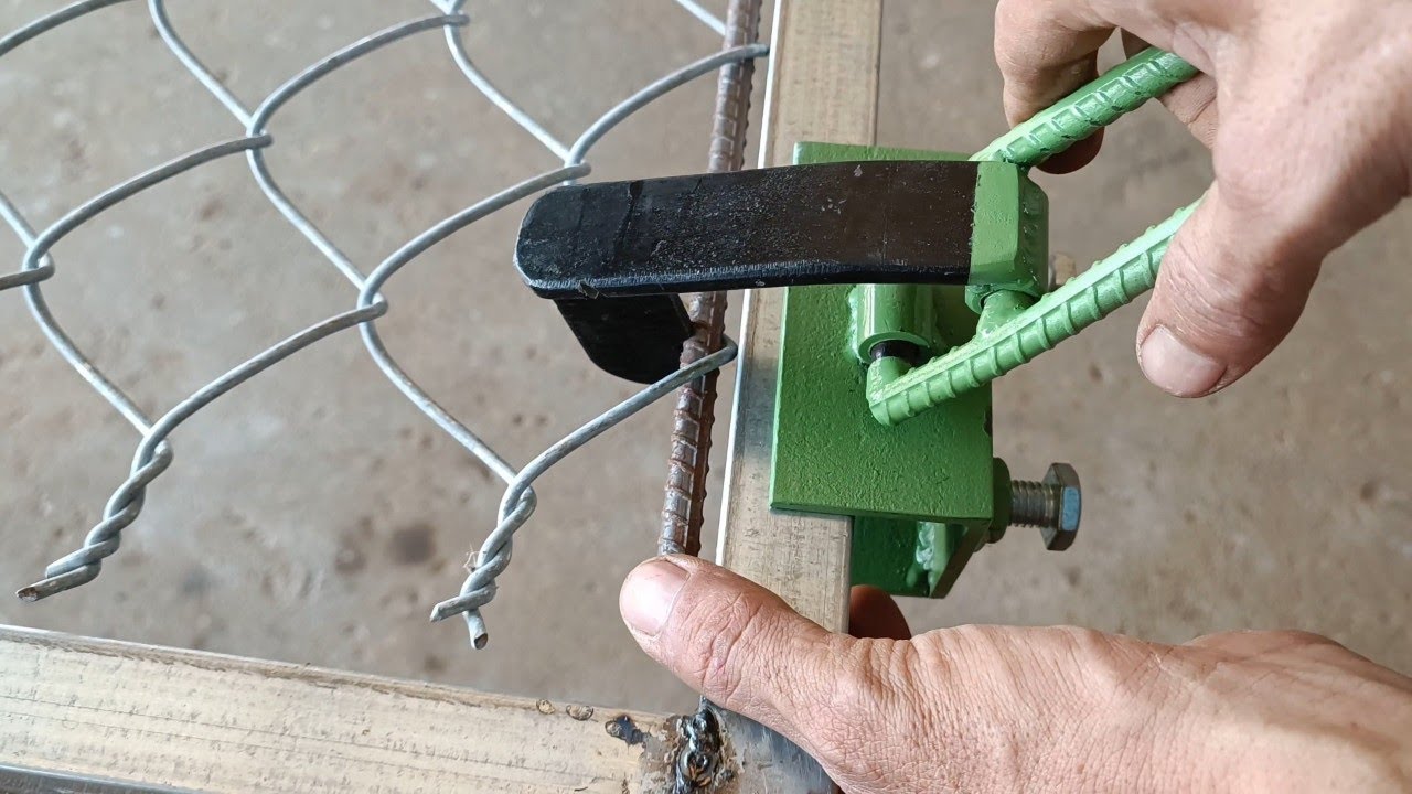 Hướng dẫn làm vam kéo căng lưới b40 siêu nhanh-DIY net tractor b40.