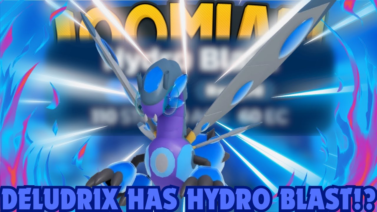 DELUDRIX JUST GOT HYDRO BLAST!? AND IT IS AMAZING - Loomian Legacy PVP