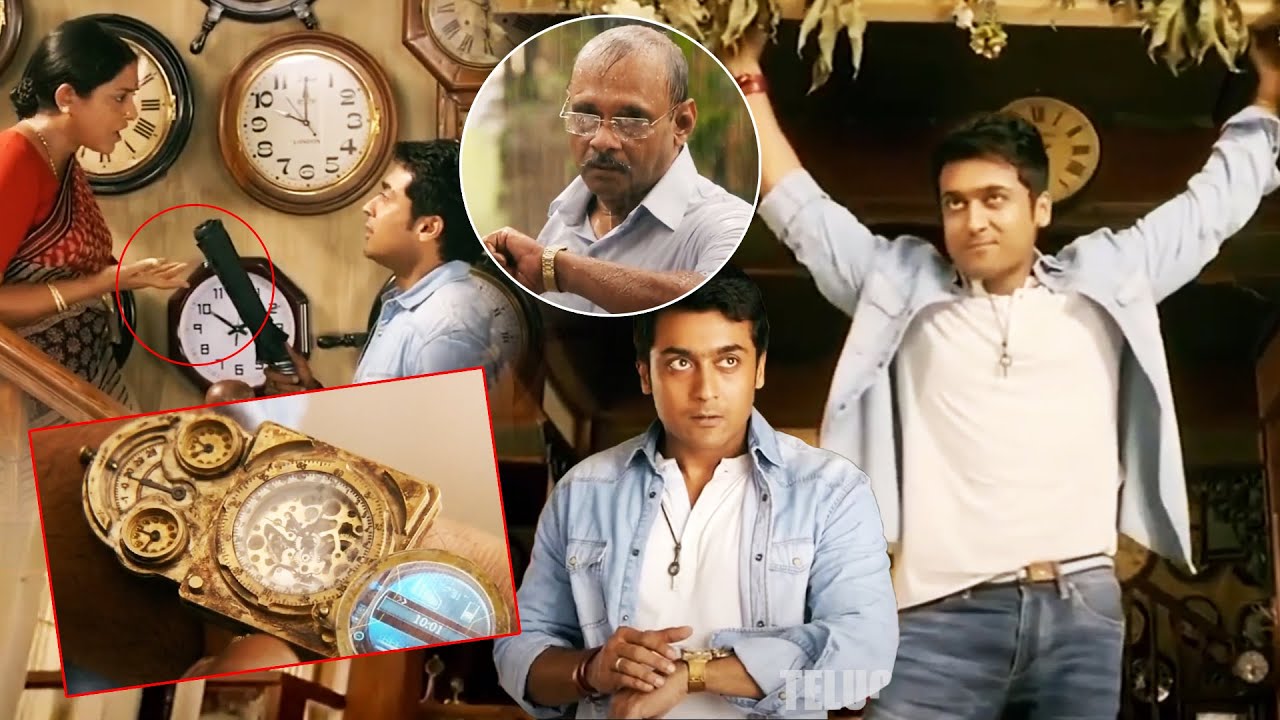 24 Movie Surya And Saranya Ponvannan Funny Comedy Scene || Movie Scenes || Telugu Super Hit Movies