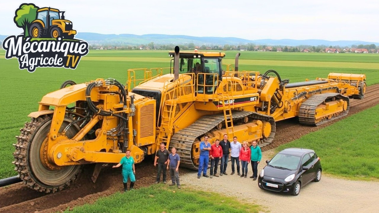 Comment 82 machines XXL préparent un lit de semence | TECHNOLOGIE AGRICOLE DE PRÉCISION PARFAITE