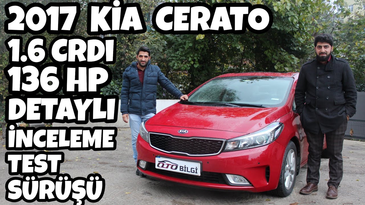 Kia Cerato Test Sürüşü 2017 1.6 CRDi 136 hp Concept  Tekno Otomatik | Oto Bilgi
