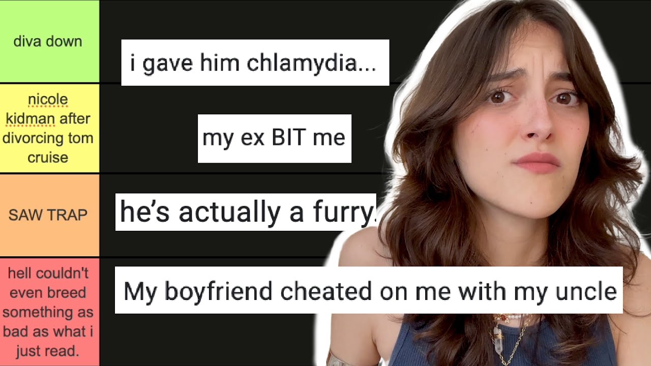 Ranking Your Dating HORROR Stories (i’m scared)