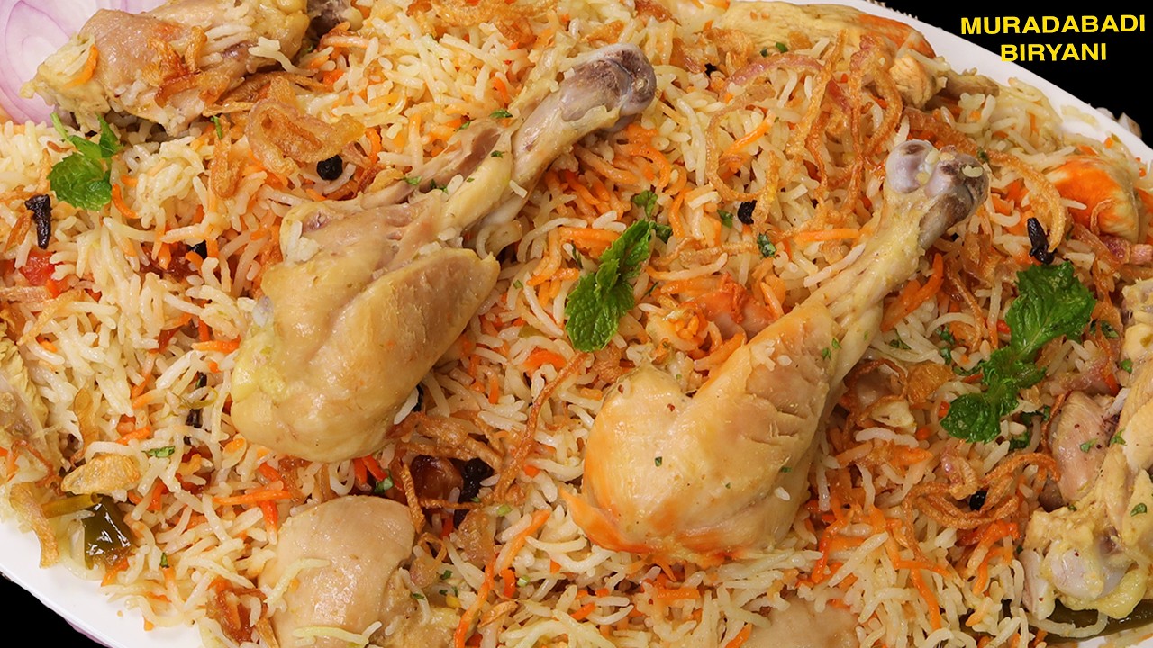 MURADABADI CHICKEN BIRYANI RECIPE |  ONE POT CHICKEN PULAO | MURADABAD KI FAMOUS BIRYANI